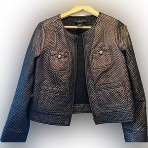 Marc By Marc Jacobs Quilted Black Blazer